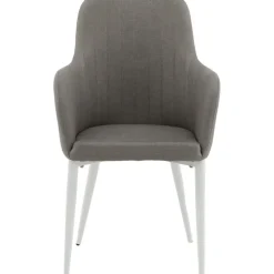 Paolo karmstol - Grå/vit