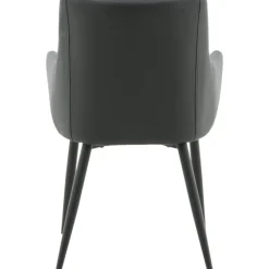 Paolo karmstol - Svart PU