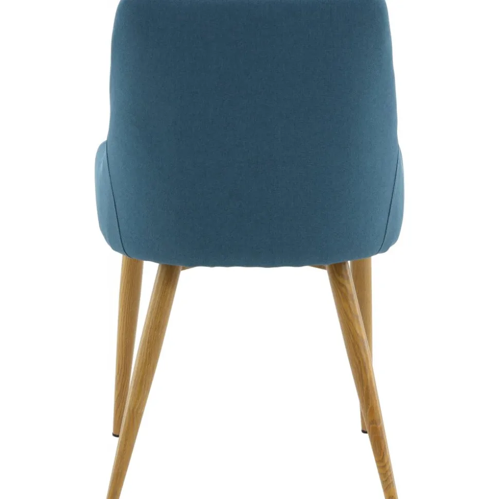 Paradis matstol - Blå/ek