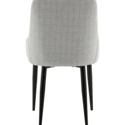 Paradis matstol - Ljusgrå/svart