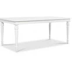 Paris matbord 180 cm - Vit