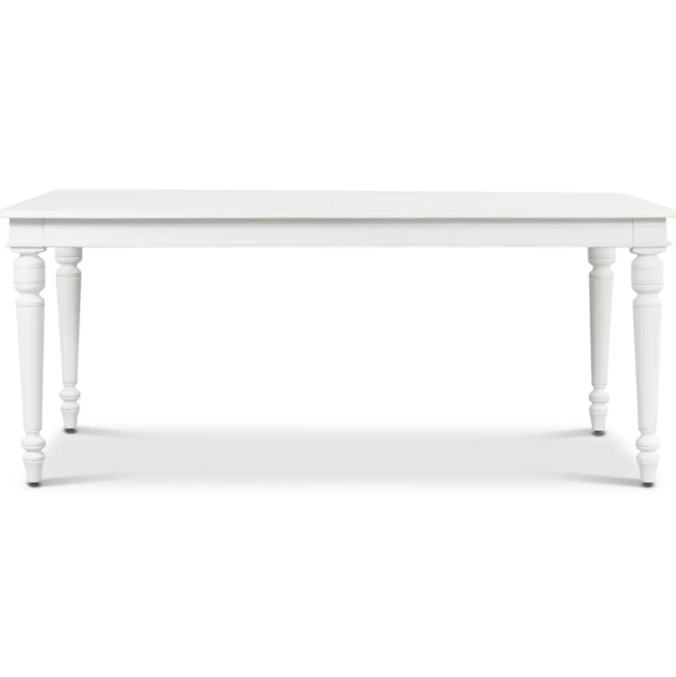 Paris matbord 180 cm - Vit + Textilrengöring för möbler