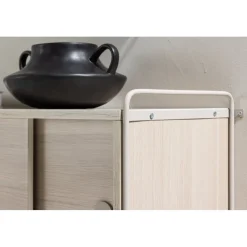 Paris väggskåp 48 x 122 cm - Beige/Whitewash
