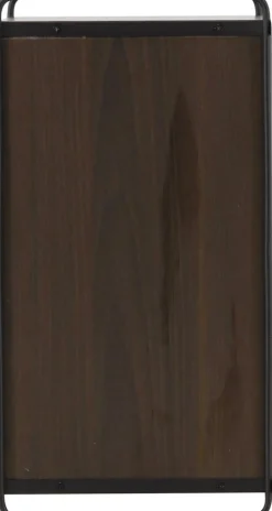 Paris väggskåp 68 x 60 cm - Svart/Mocca