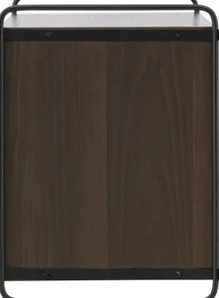 Paris väggskåp 48 x 122 cm - Svart/Mocca