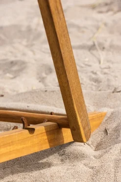 Peachy strandstol - Beige/Natur + Rengöringsmedel för utemöbler