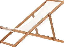 Peachy strandstol - Beige/Natur + Rengöringsmedel för utemöbler