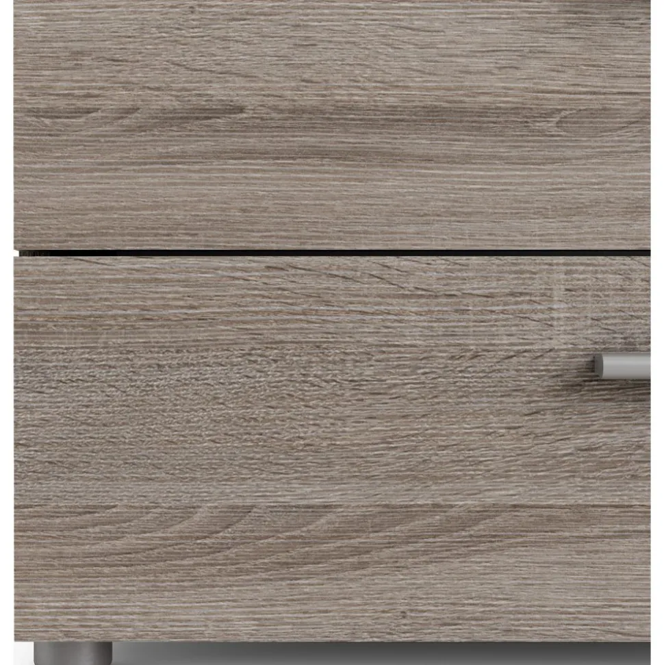 Pepe bred byrå med 4 lådor - Tryffel