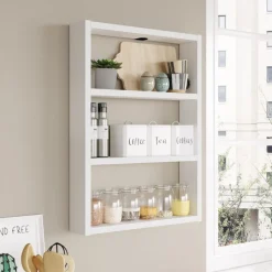 Pera vägghylla - Vit