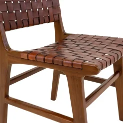 Perugia Matstol - Brun/teak