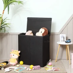 Petronella tvättkorg 142 l - Svart