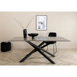 Piazza matbord 180 cm - Grå