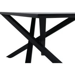 Piazza matbord 180 x 90 cm - Svart