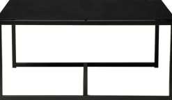 Pierre soffbord 100 x 100 cm - Svart