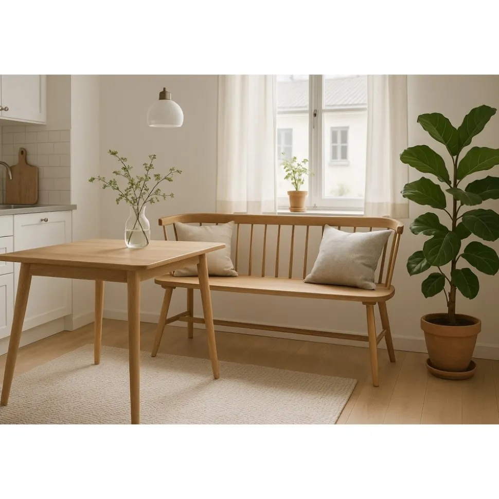 Pinnsoffa i oljad ek - Sandhamn