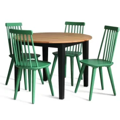 Pinnstol grön RAL6001 + Textilrengöring för möbler