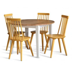 Pinnstol gul RAL1032 + Fläckborttagare för möbler