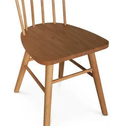 PiPi ovalt matgrupp 240 cm inkl 8 st Orust pinnstol - Oljad ekfanér + 5.00 x Möbeltassar