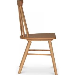 PiPi ovalt matgrupp 240 cm inkl 8 st Orust pinnstol - Oljad ekfanér + 8.00 x Stolsdyna