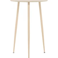 Plaza barbord Ø70 cm - Whitewash