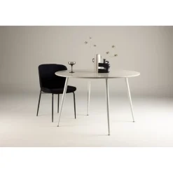 Plaza matbord Ø120 cm - Beige