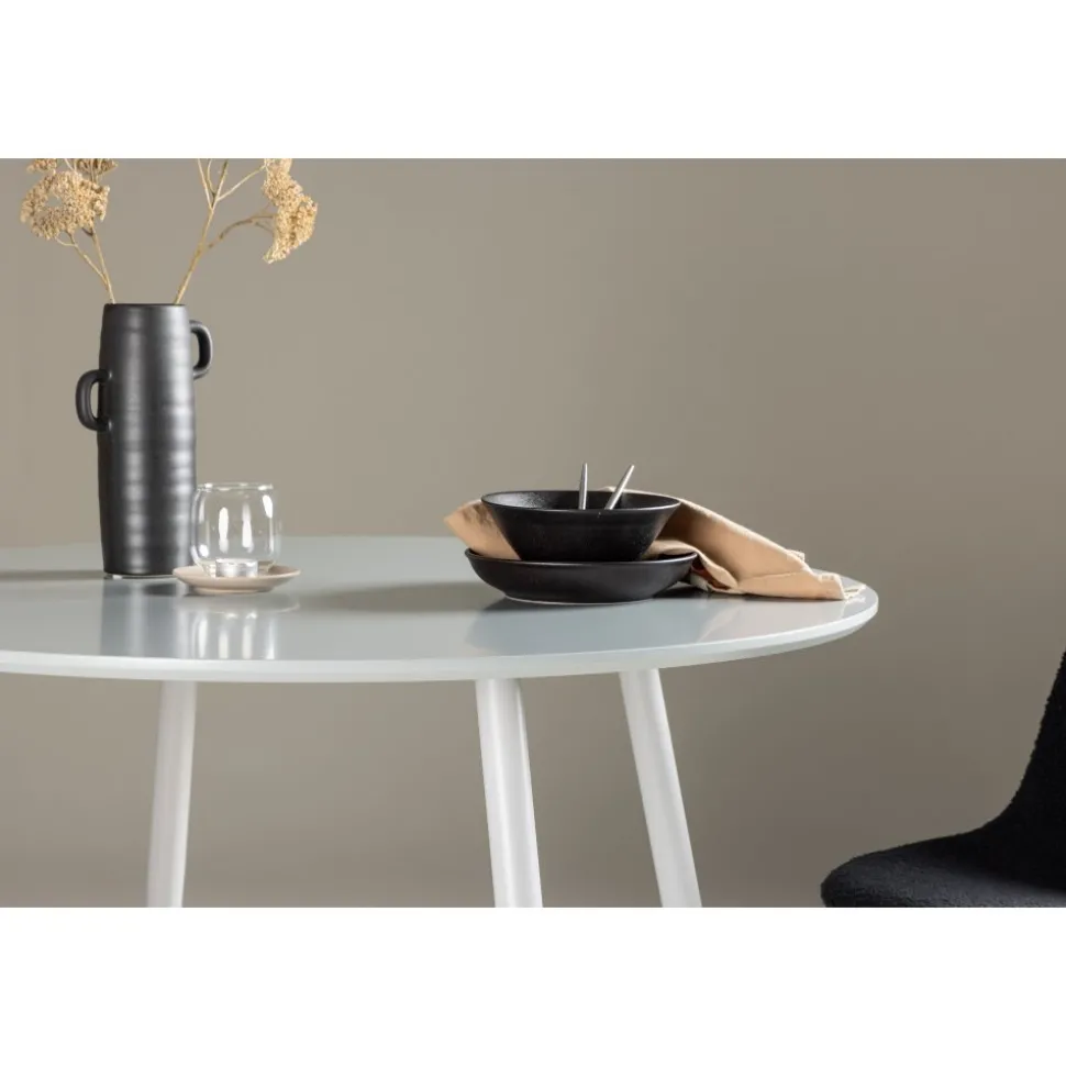 Plaza matbord Ø100 cm - Grå