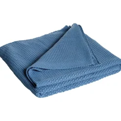 Pläd Moltas 130x170 cm - Blå