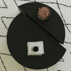 Podium soffbord Ø90 cm - Svart