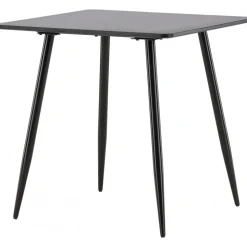 Polar matbord 75 x 75 cm - Svart