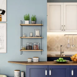 Polaris vägghylla - Furu