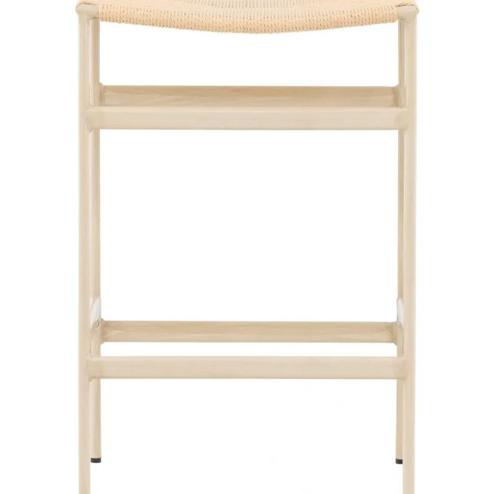 Polly barstol - Beige/Whitewash