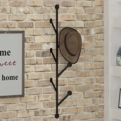 Ponpon klädhängare - Svart