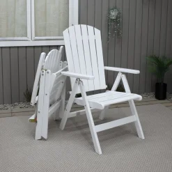 Positionsstol Kungshamn - Vit + Textilrengöring för möbler