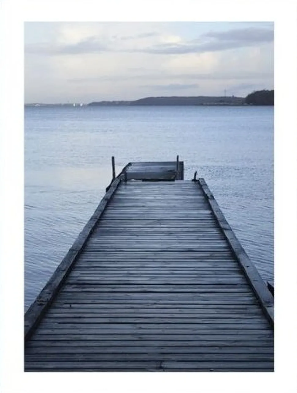 Posterworld - Motiv Blue pier - 70x100 cm