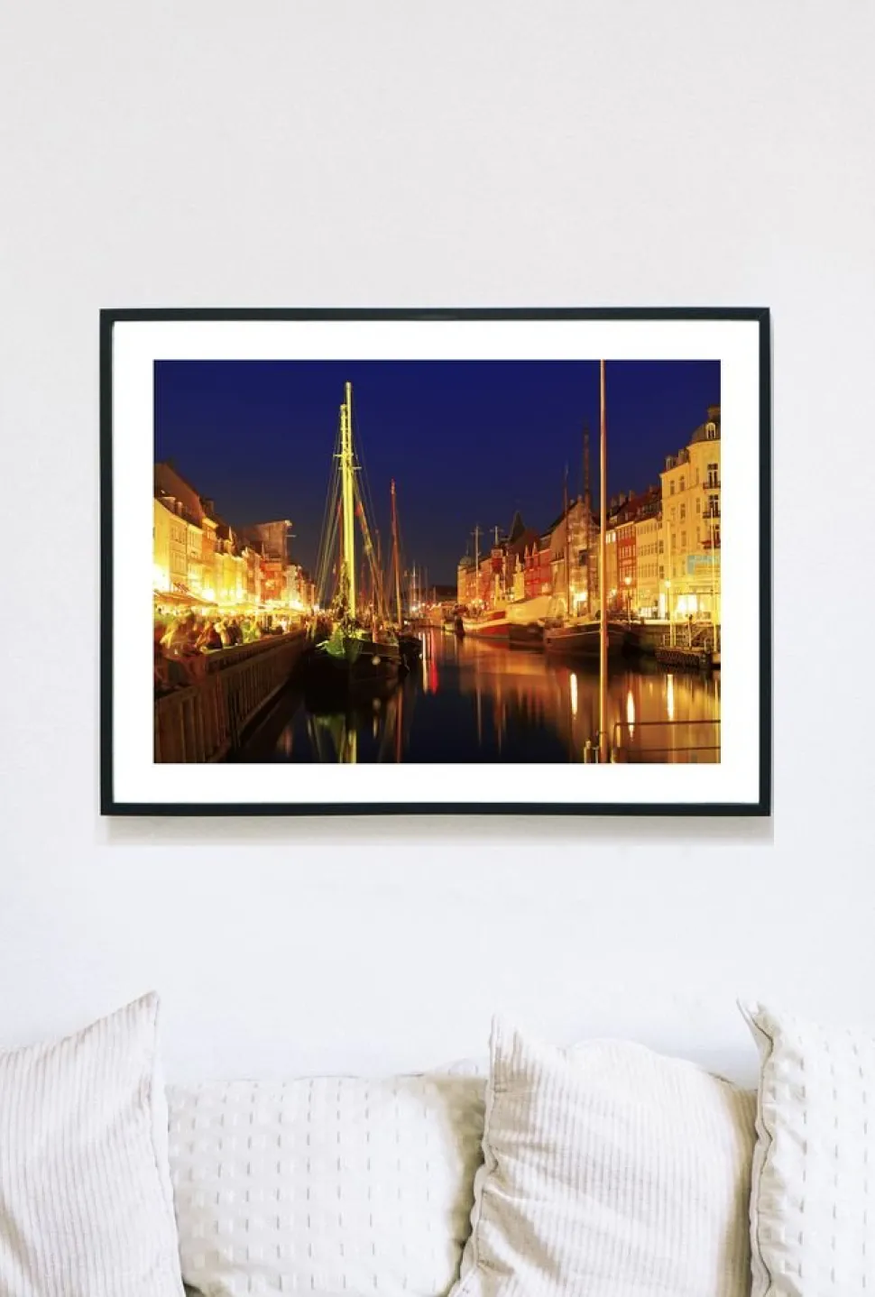 Posterworld - Motiv Copenhagen by night - 50x70 cm