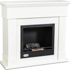 Öppen spis vit - Nottinghill