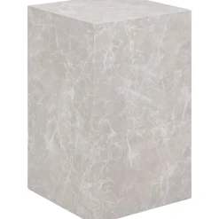 Prague sidobord 30 x 30 cm - Marmor