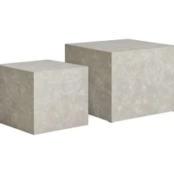 Prague soffbordsset - Marmorlook