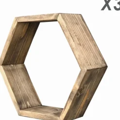 Rafa vägghylla 109 - Valnöt