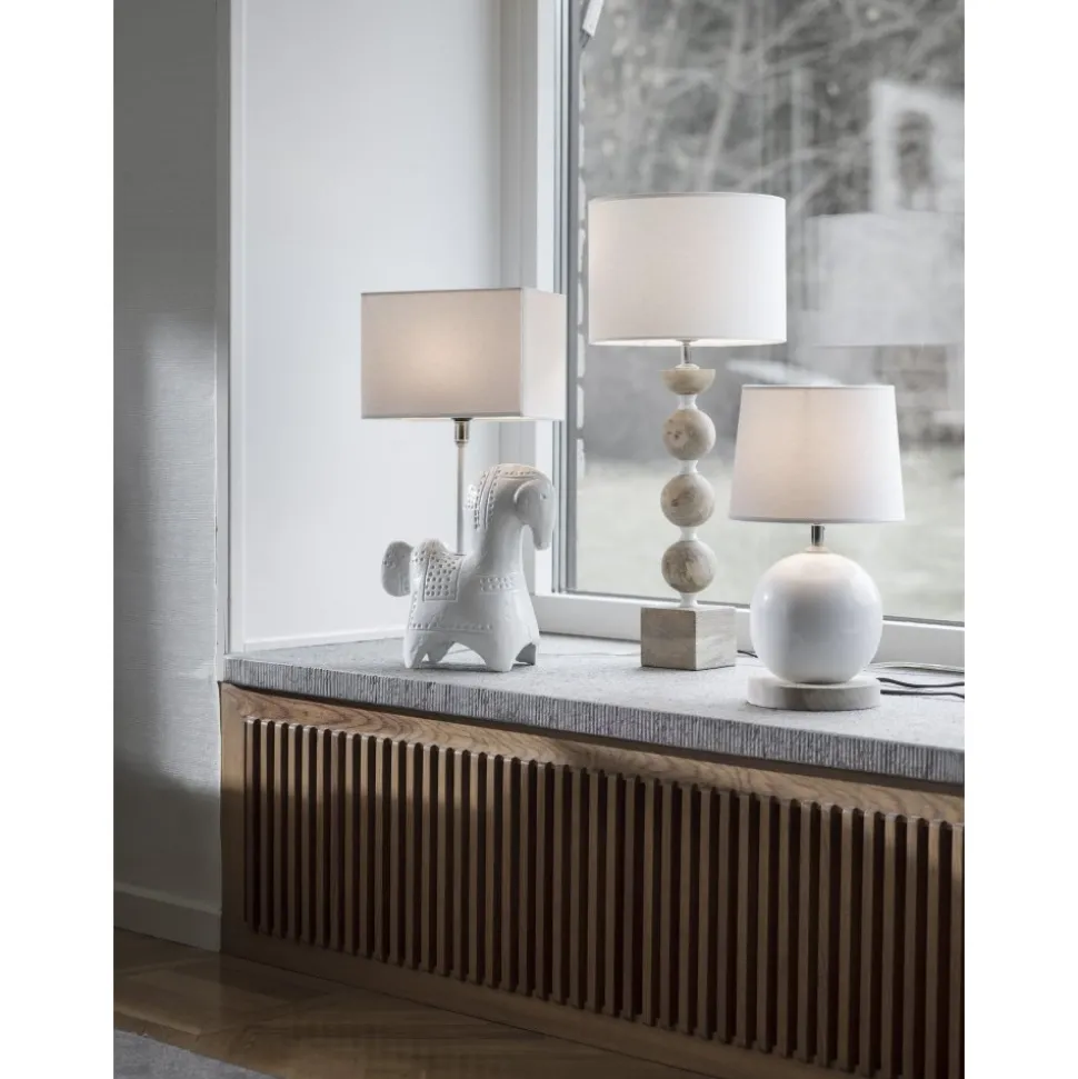 Rakel Franza lampskärm - Vit