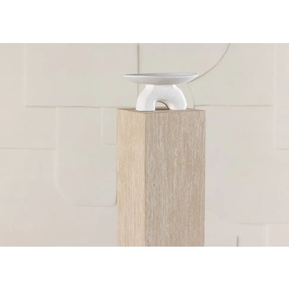 Ramsvik sidobord H:95 cm - Travertin-look