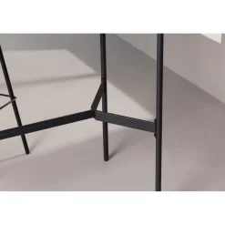 Rax barbord 120 x 60 cm - Svart