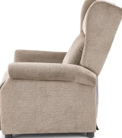 Reclinerfåtölj beige - Cheyenne