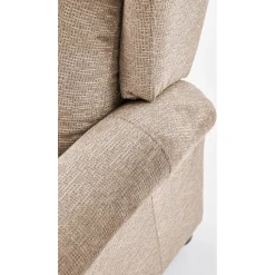 Reclinerfåtölj beige - Cheyenne
