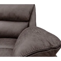 Reclinerfåtölj brun (Mikrofiber) - Riverdale + Textilrengöring för möbler