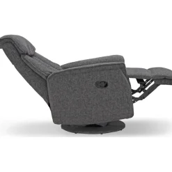 Reclinerfåtölj i grått tyg - Umeå