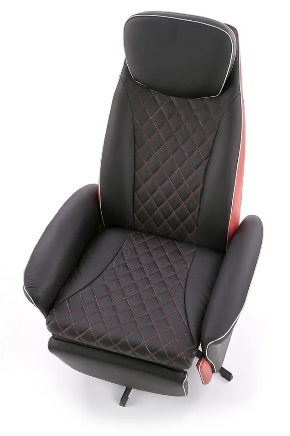 Reclinerfåtölj svart / röd - Camaro lyx + Fläckborttagare för möbler