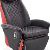 Reclinerfåtölj svart / röd - Camaro lyx