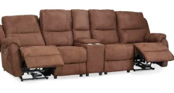 Reclinersoffa 287 cm el-styrning