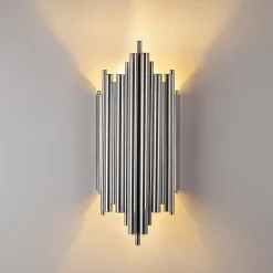 Reis vägglampa 13342 - Krom